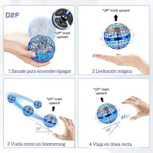 Juguete Aero Esfera Fly Nova 2x1 - Desconecta a tus hijos de las Pantallas