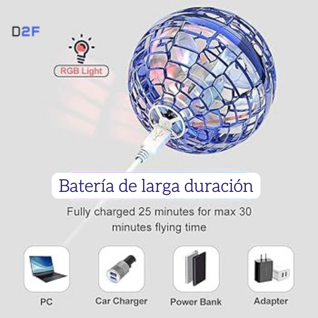 Juguete Aero Esfera Fly Nova 2x1 - Desconecta a tus hijos de las Pantallas
