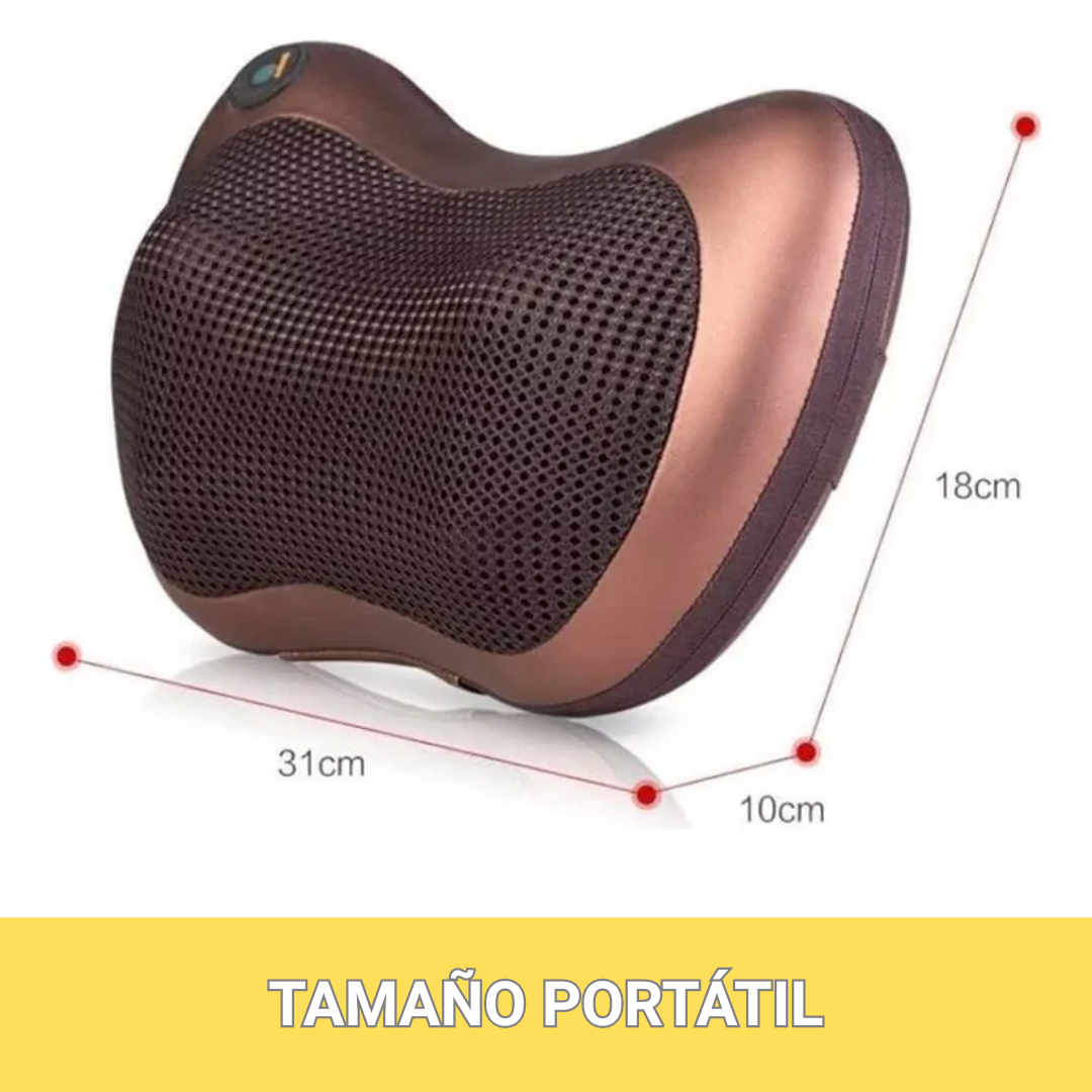 Cojín Masajeador Shiatsu – Alivia Tensión en Minutos – Relájate sin Salir de Casa