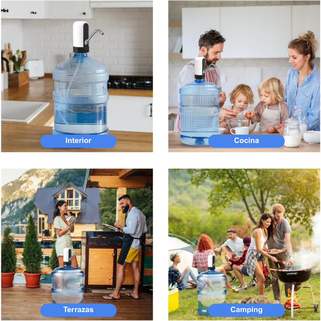 Dispensador Eléctrico – Tu Agua Fresca, Siempre Fácil + Carga USB Incluida
