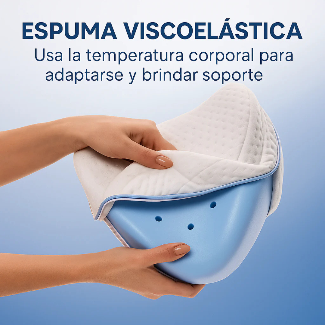 Cojín Ortopédico para Piernas – Alinea tu postura – Descanso sin dolor desde la primera noche