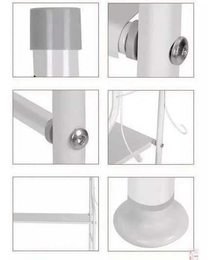 Estantería de Baño de 3 Niveles – Convierte el espacio vacío sobre tu inodoro en orden y estilo