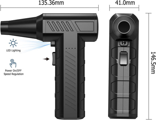 Soplador JetForce™ Elimina polvo, hojas o agua con precisión total