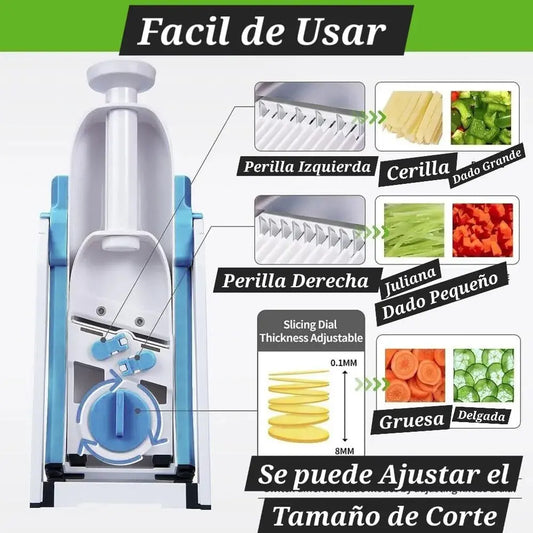 Picador de verduras – Cocina más rápido sin esfuerzoPerder tiempo picando ya fue