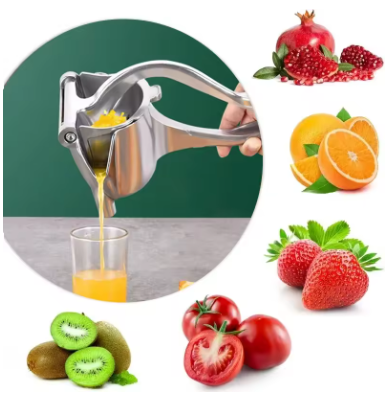 Prensa Manual para Jugos de Aluminio