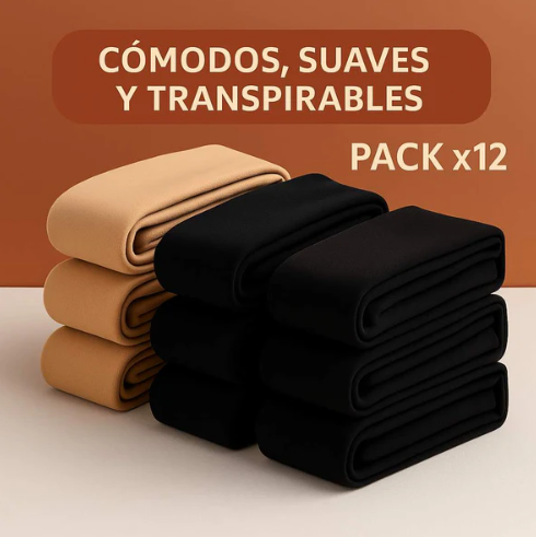 AbrigaPlus™ – 12 pares de confort térmico para días fríos