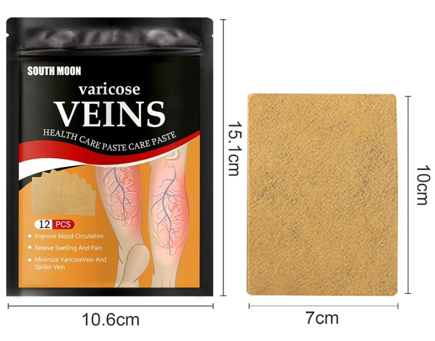 Tratamiento Pack 24 Parches Herbales Terapéuticos – Sensación de alivio progresivo en tus piernas