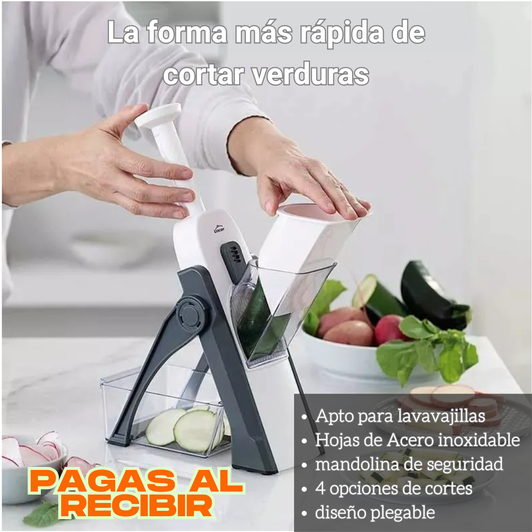 Picador de verduras – Cocina más rápido sin esfuerzoPerder tiempo picando ya fue