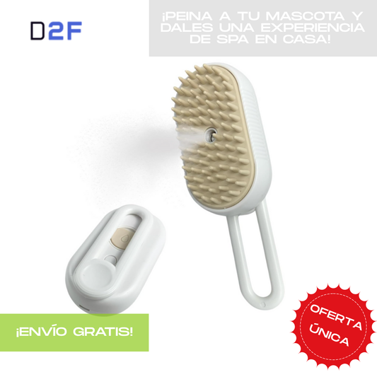 NUEVO CEPILLO DE VAPOR PARA MASCOTAS
