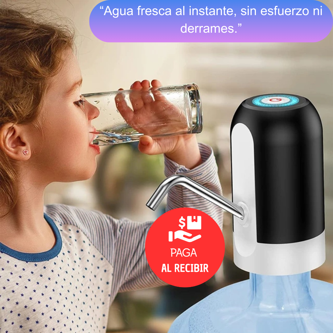 Dispensador Eléctrico – Tu Agua Fresca, Siempre Fácil + Carga USB Incluida